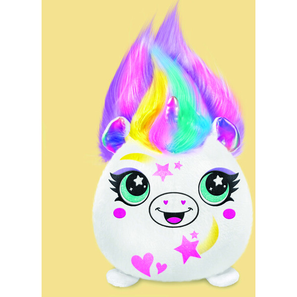 Airbrush Plush Hair'iffic Squish Pal-Princess (Bild 4 av 5)