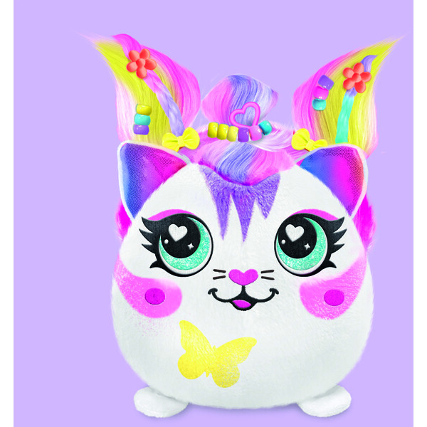 Airbrush Plush Hair'iffic Squish Pal-Precious (Bild 4 av 5)