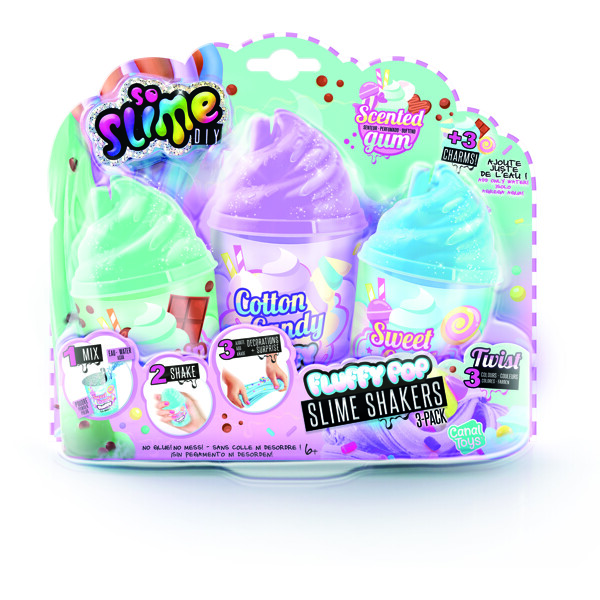So Slime Slime Shaker Fluffy 3-Pack (Bild 1 av 2)