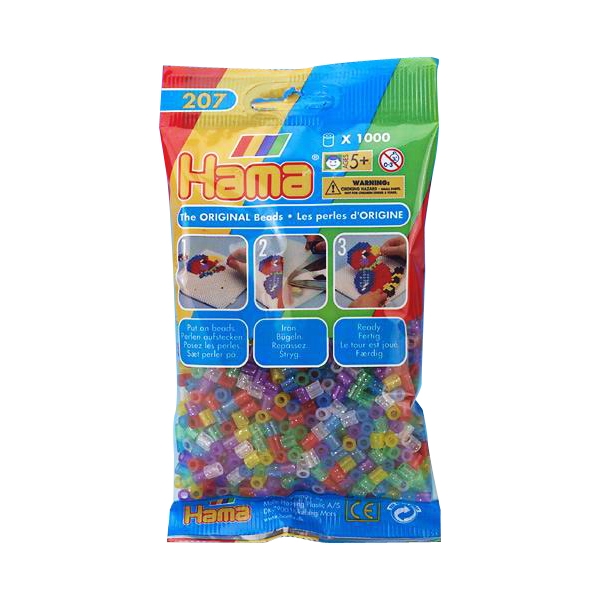 Hama Pärlor 1000st Glitter