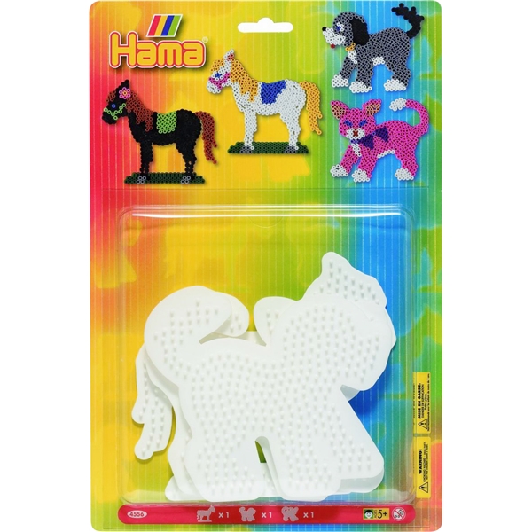 Hama Pärlplattor Häst, Katt och Hund