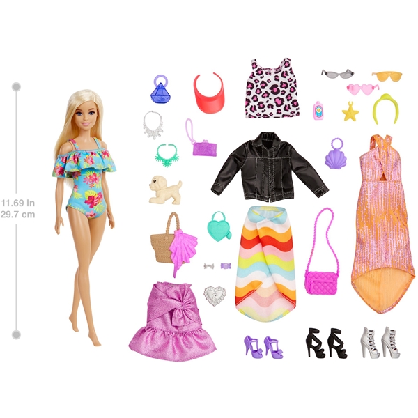 Barbie Day-to-Night Adventskalender (Bild 2 av 8)