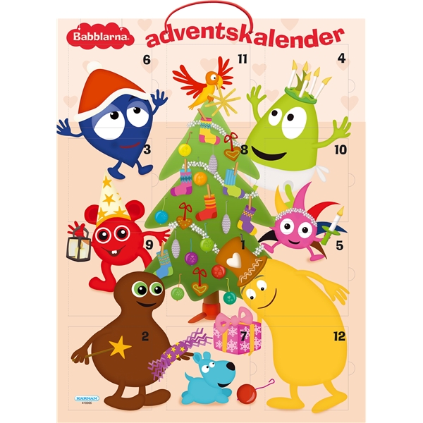 Babblarna Adventskalender (Bild 1 av 2)