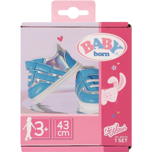 BABY Born Sneakers Blå 43 cm (Bild 4 av 4)