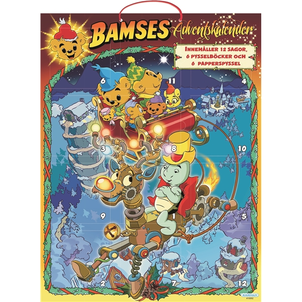 Adventskalender Bamse 2024 (Bild 1 av 2)