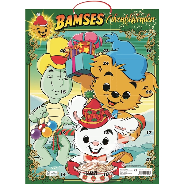 Adventskalender Bamse 2024 (Bild 2 av 2)