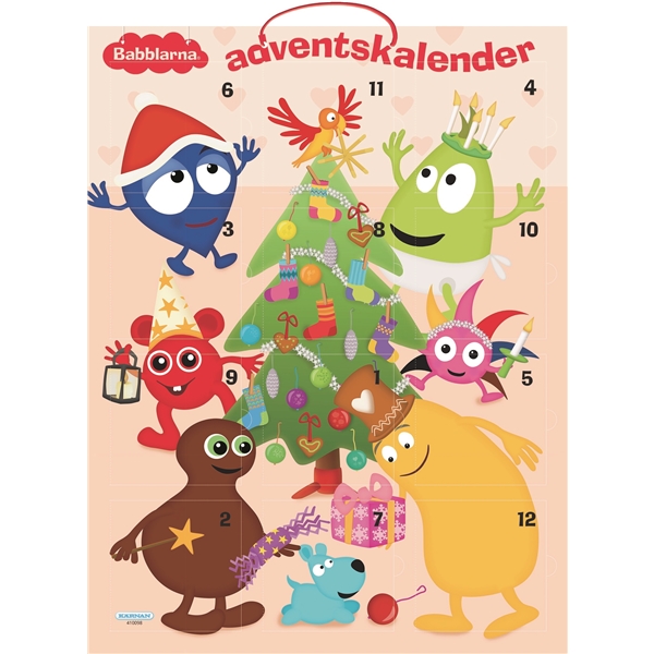 Adventskalender Babblarna 2024 (Bild 1 av 2)