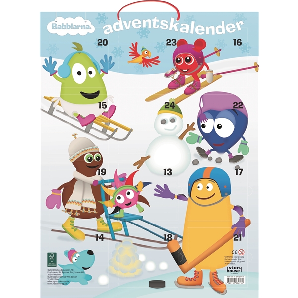 Adventskalender Babblarna 2024 (Bild 2 av 2)