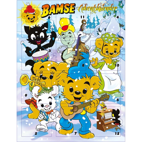 Bamse Adventskalender Adventskalendrar Egmont Kärnan