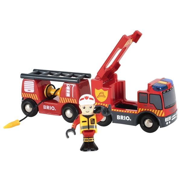 BRIO 33811 Brandbil (Bild 1 av 3)