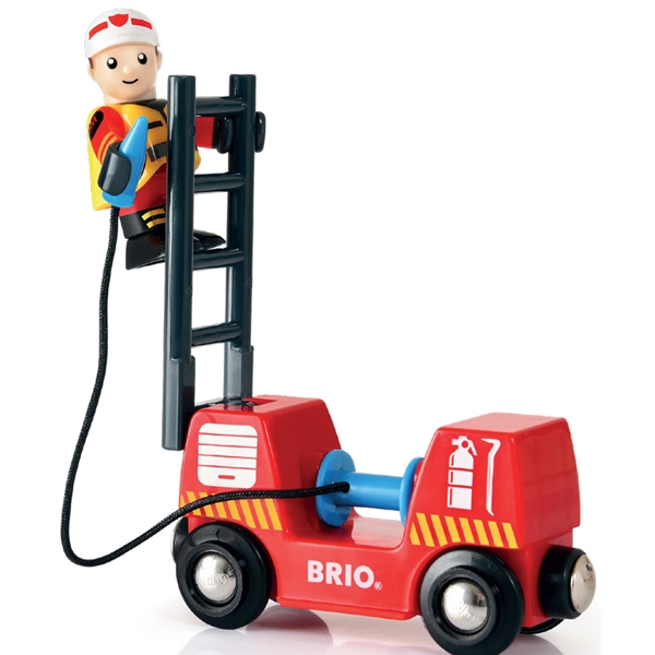 BRIO 33815 Tågset med Brandmanstema (Bild 3 av 6)