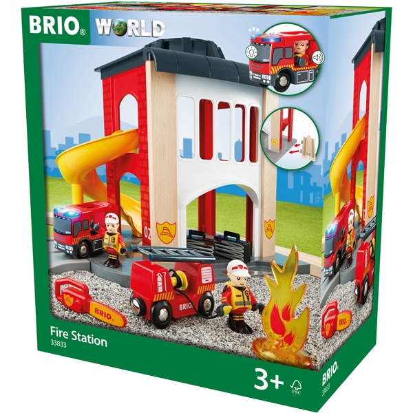 BRIO 33833 Brandstation (Bild 8 av 8)
