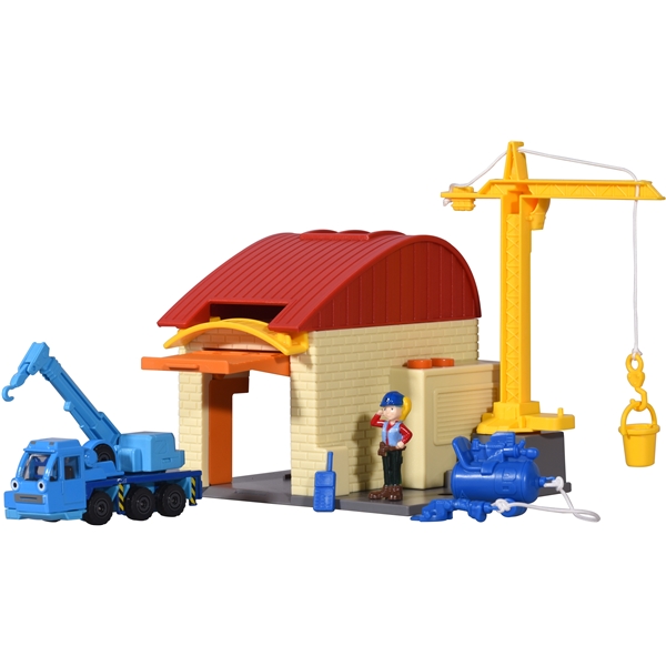 Byggare Bob Garage Playset Kranis (Bild 1 av 2)