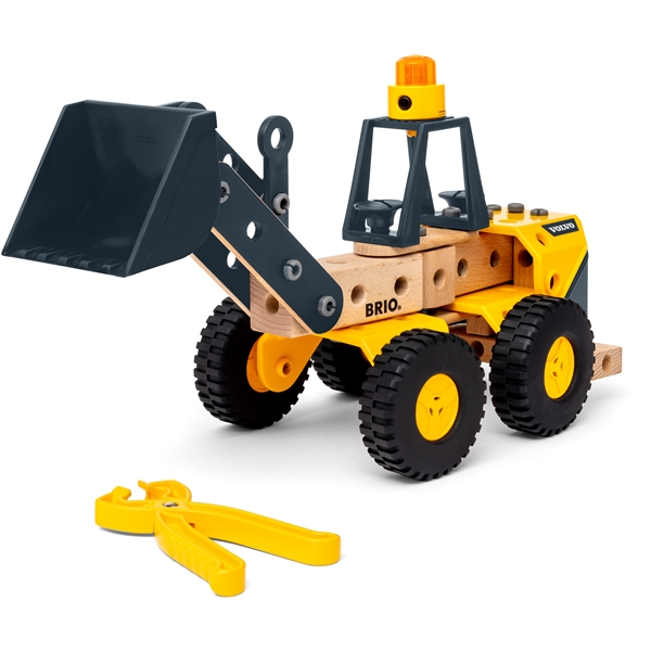 BRIO 34598 Builder Volvo Wheel Loader (Bild 1 av 8)