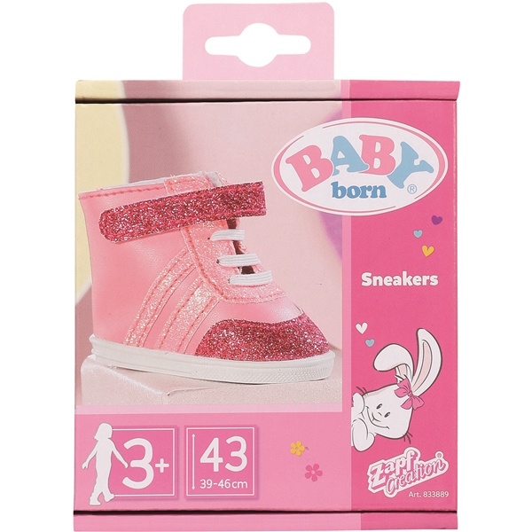 BABY Born Sneakers Rosa 43 cm (Bild 4 av 4)