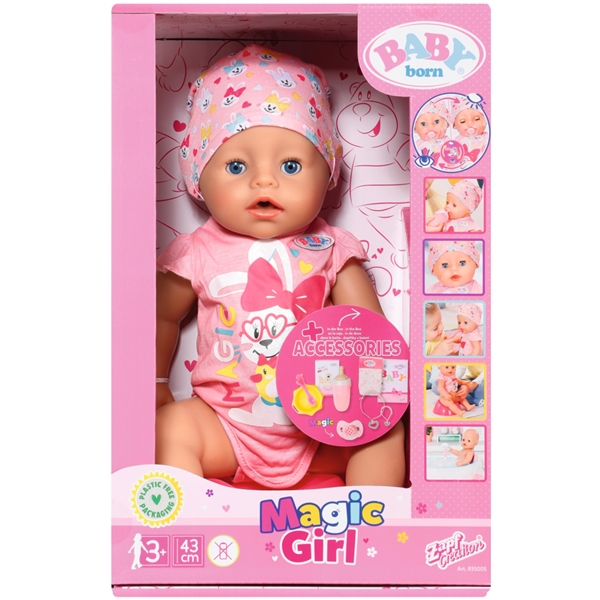 BABY born Magic Girl 43cm (Bild 5 av 5)