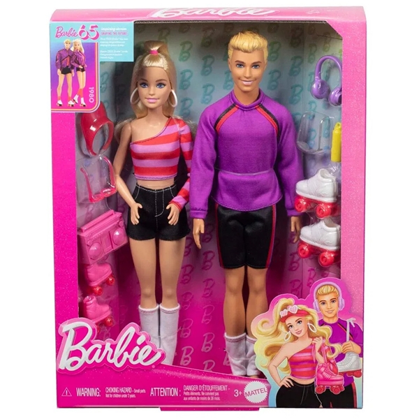 Barbie Fashionista 65th Barbie & Ken 2-p (Bild 6 av 6)