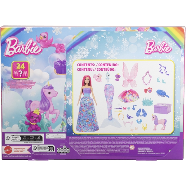 Barbie Fairytale Advent Calendar 2024 (Bild 7 av 7)