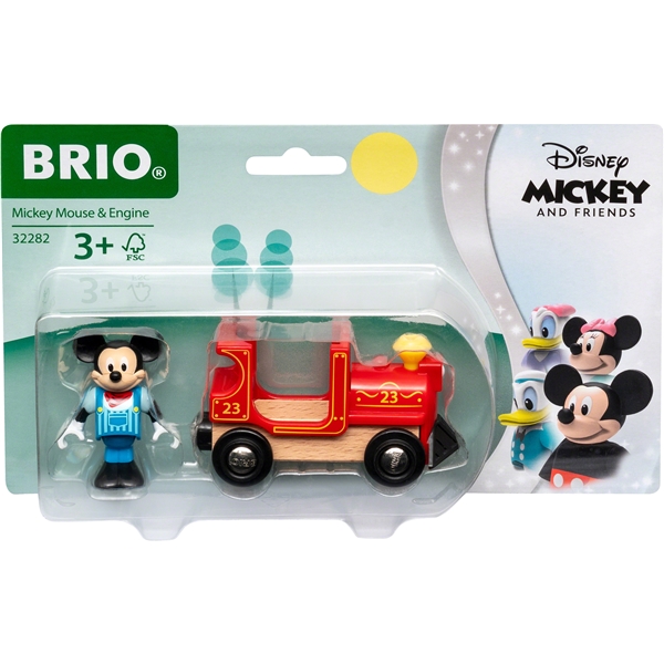 BRIO 32282 Musse Pigg & Ånglok (Bild 2 av 3)