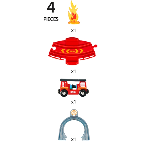 BRIO 33976 Smart Tech Sound Rescue Action Set (Bild 2 av 7)