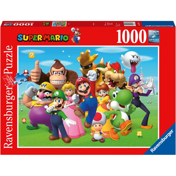 Pussel 1000 Bitar Super Mario (Bild 1 av 2)