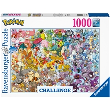 Pussel 1000 Bitar Challenge Puz.-Pokémon