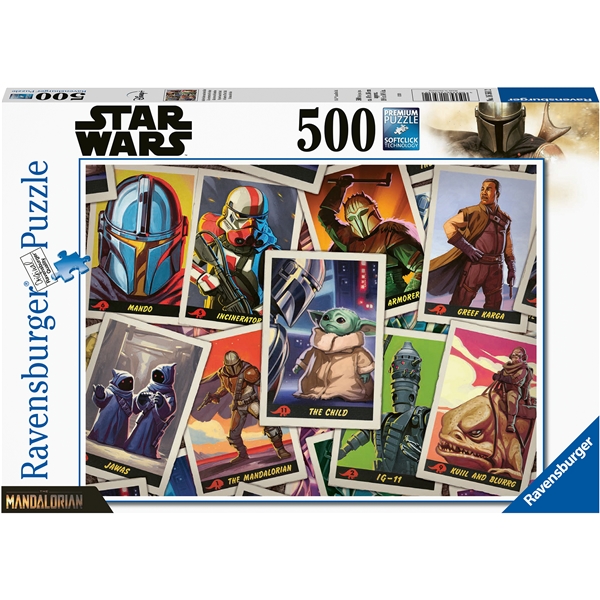 Pussel 500 Bitar The Mandalorian-the Child (Bild 1 av 2)