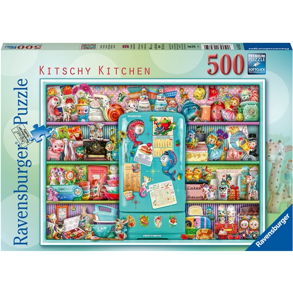 Pussel 500 Bitar Kitschy Kitchen (Bild 1 av 2)