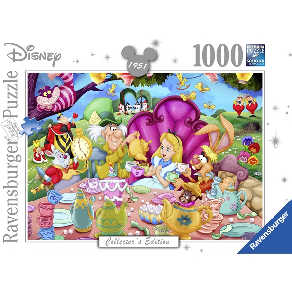 Pussel 1000 Bitar Disney Alice in Wonderland (Bild 1 av 2)