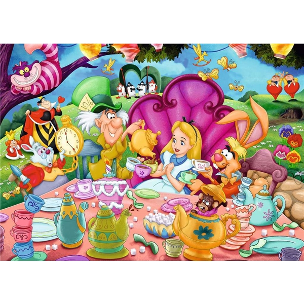 Pussel 1000 Bitar Disney Alice in Wonderland (Bild 2 av 2)