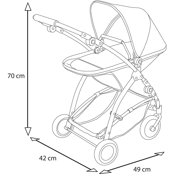 BRIO Doll Pram Flex (Bild 5 av 6)