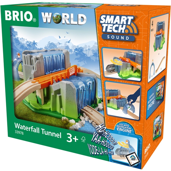 BRIO 33978 Smart Tech Sound Vattenfallstunnel (Bild 7 av 8)