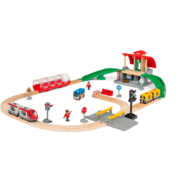 BRIO 33989 Centralstation-set (Bild 1 av 9)