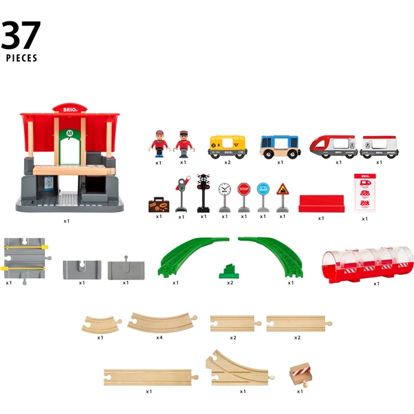 BRIO 33989 Centralstation-set (Bild 2 av 9)