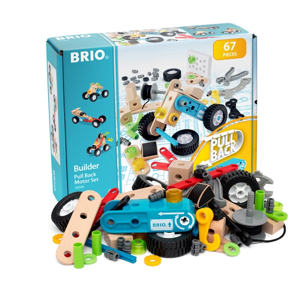 BRIO 34595 Builder Uppdragbar Motor-set (Bild 1 av 4)