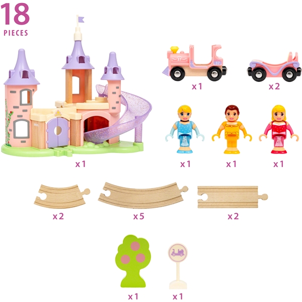 BRIO 33312 Disneyprinsessa Slott (Bild 2 av 8)