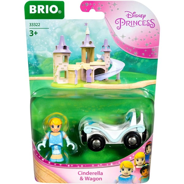 BRIO 33322 Disneyprinsessa Askungen och Vagn (Bild 2 av 3)