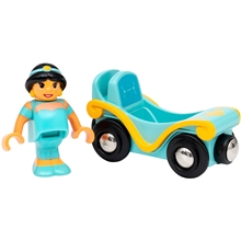 BRIO 33359 Disneyprinsessa Jasmine och Vagn