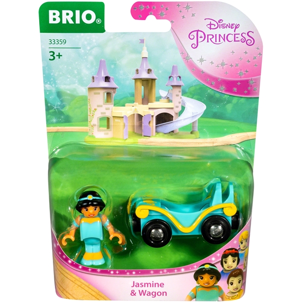 BRIO 33359 Disneyprinsessa Jasmine och Vagn (Bild 2 av 3)