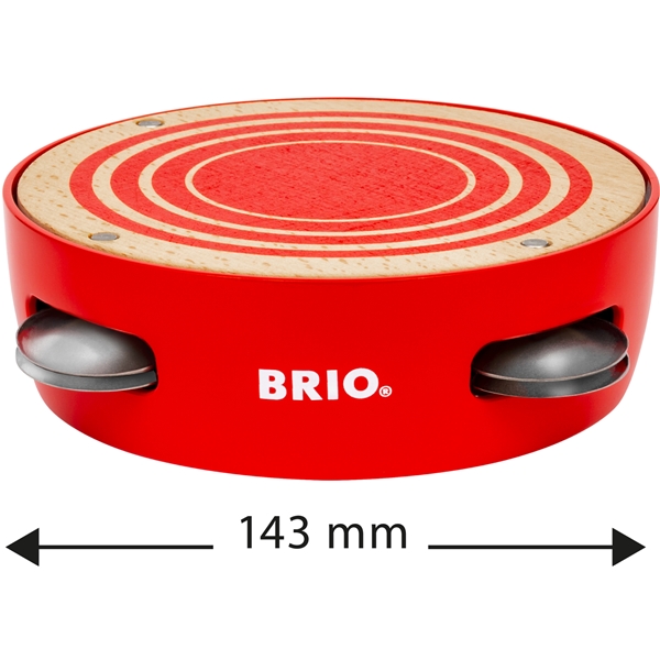 BRIO 30263 Musical Tambourine (Bild 3 av 4)