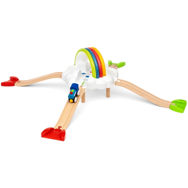 BRIO 36002 My First Railway Light Up Rainbow Set (Bild 1 av 9)