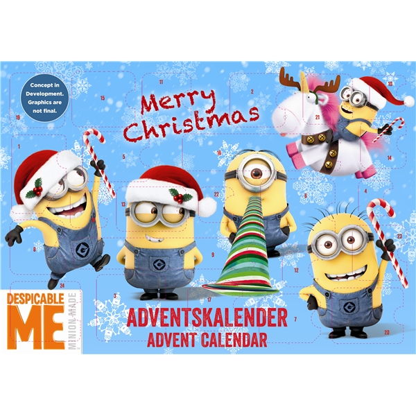 Minions Adventskalender (Bild 1 av 4)