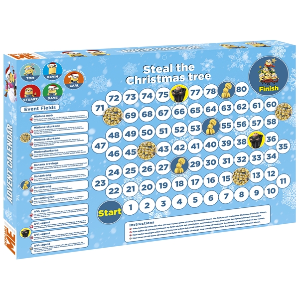 Minions Adventskalender (Bild 4 av 4)