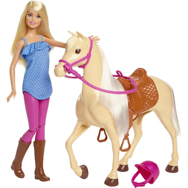 Barbie med Häst (Bild 1 av 3)