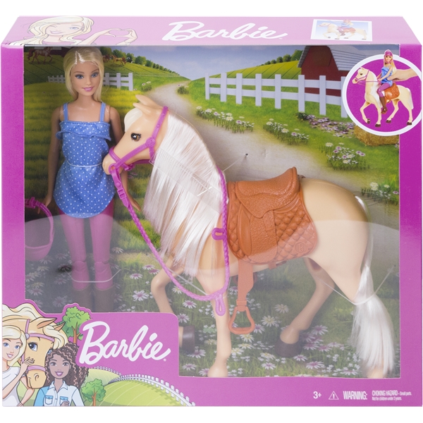 Barbie med Häst (Bild 3 av 3)