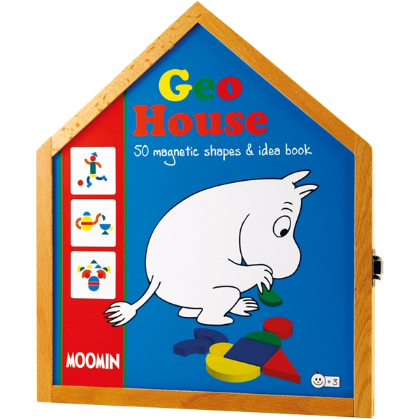 Mumin GeoHouse Magnetic Shapes (Bild 1 av 3)