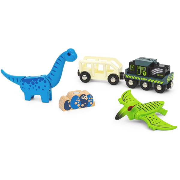 BRIO 36096 Dinosaur Battery Train (Bild 1 av 8)