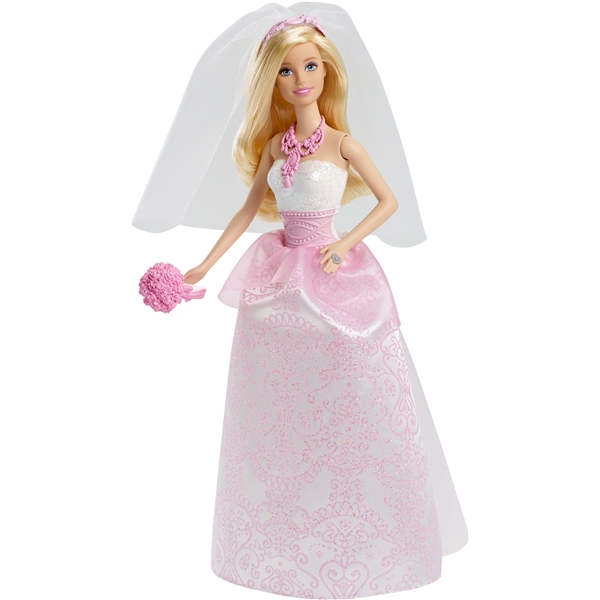 Barbie Brud Rosa (Bild 1 av 3)