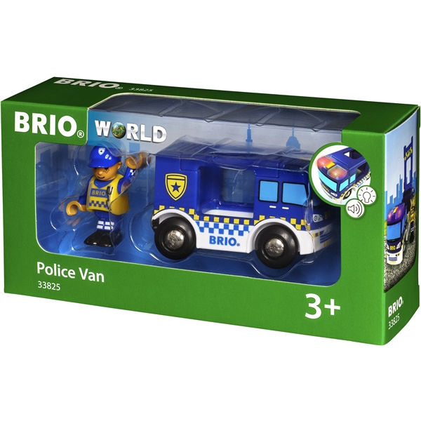BRIO 33825 Polisbil (Bild 4 av 4)