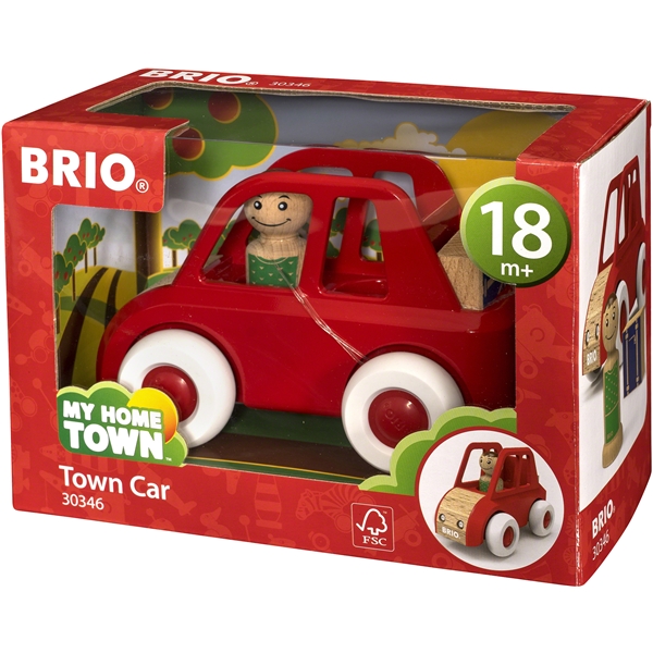 BRIO My Home Town - 30346 Leksaksbil med bagage (Bild 2 av 2)